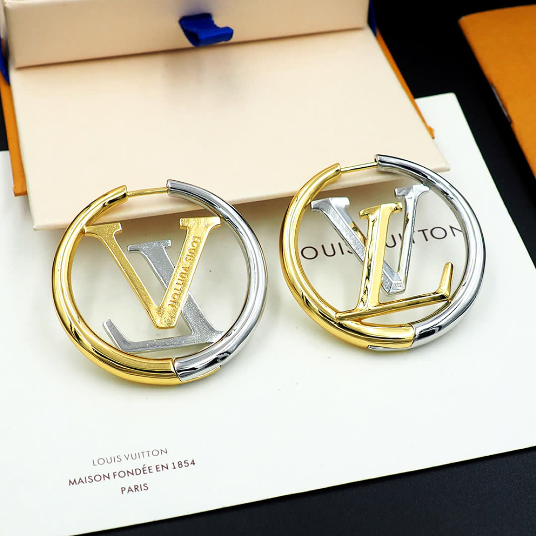 Louis Vuitton Puzzle Earrings